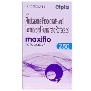 Maxiflo Rotacaps 250 Mcg (Fluticasone & Formoterol)